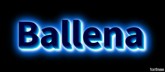 Ballena テキスト効果