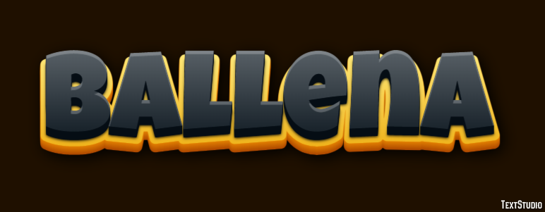 Ballena テキスト効果