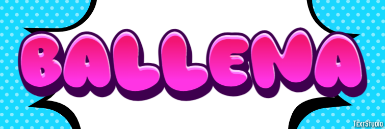 Ballena テキスト効果