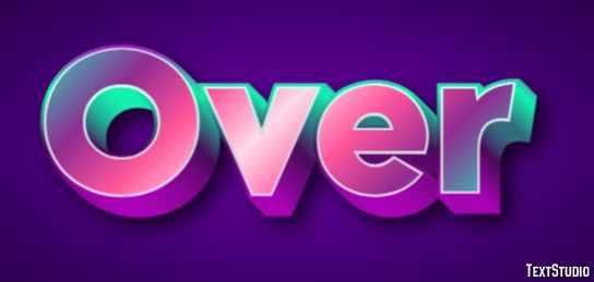 Over Texteffekt