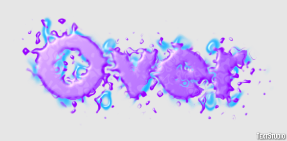 Over Text Effect