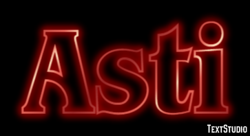 Asti Efekt tekstowy