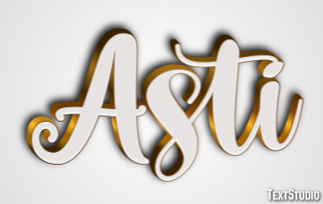 Asti Efekt tekstowy