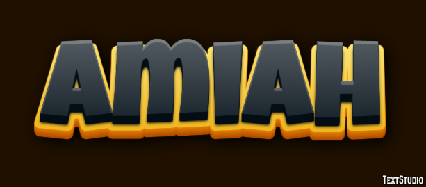 Amiah Efeito de texto
