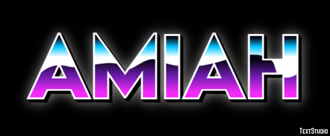Amiah Text Effect