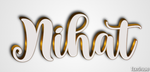 Nihat Texteffekt