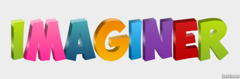 Imaginer テキスト効果