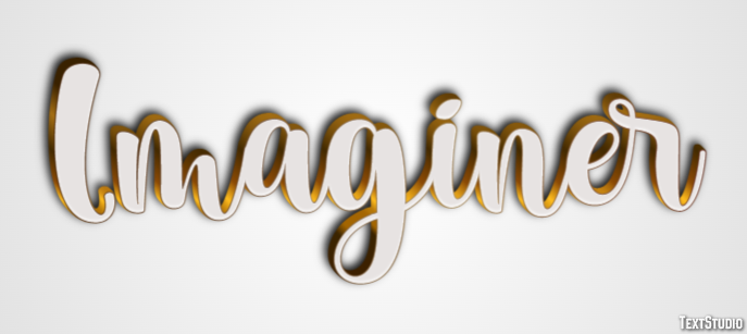 Imaginer Efecto de Texto