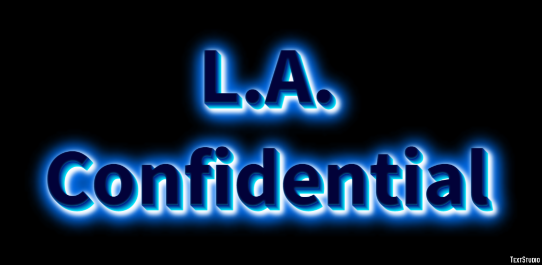 L.A. Confidential Text Effect
