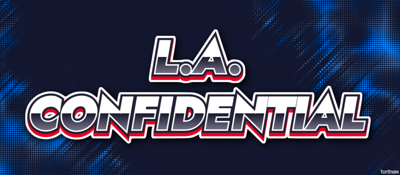 L.A. Confidential Text Effect