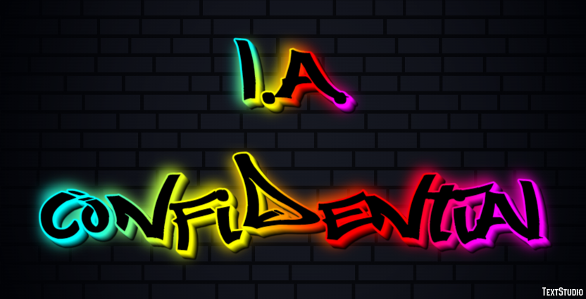 L.A. Confidential Text Effect