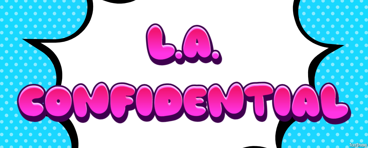 L.A. Confidential Text Effect