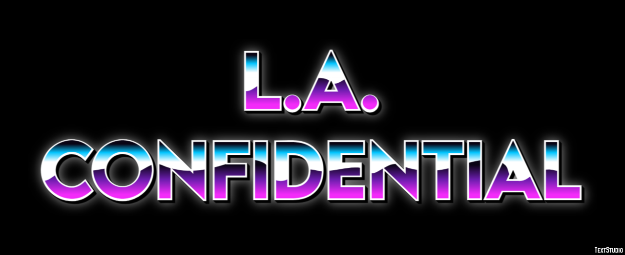 L.A. Confidential Text Effect