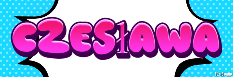 Czesława Efeito de texto