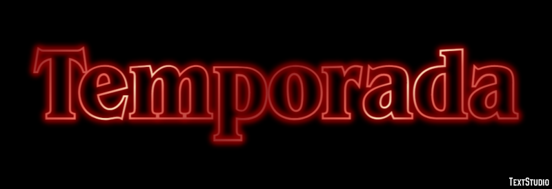 Temporada Efekt tekstowy