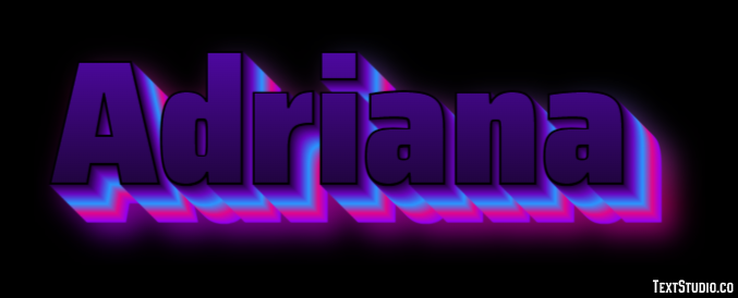 Adriana Texteffekt
