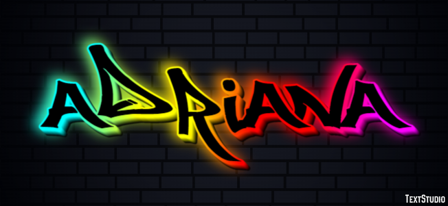 Adriana Text effect