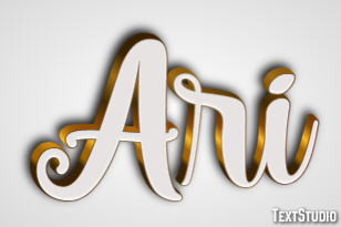 Ari Text Effect