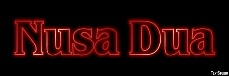 Nusa Dua Efekt tekstowy