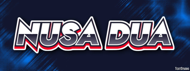 Nusa Dua テキスト効果