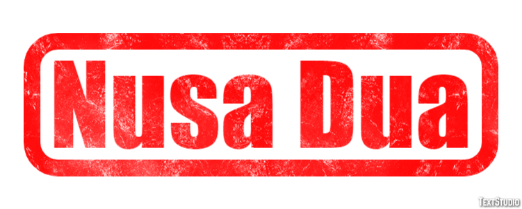 Nusa Dua Efekt tekstowy