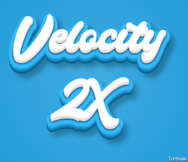 Velocity 2X Effetto testo