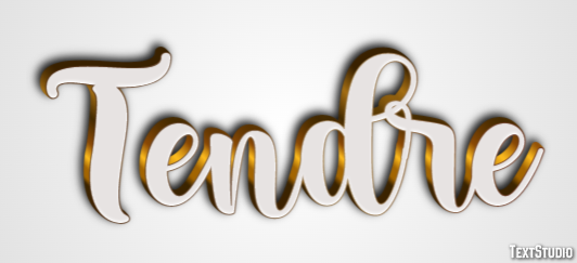 Tendre Effet de Texte