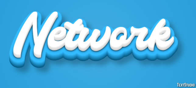 Network Text Effect