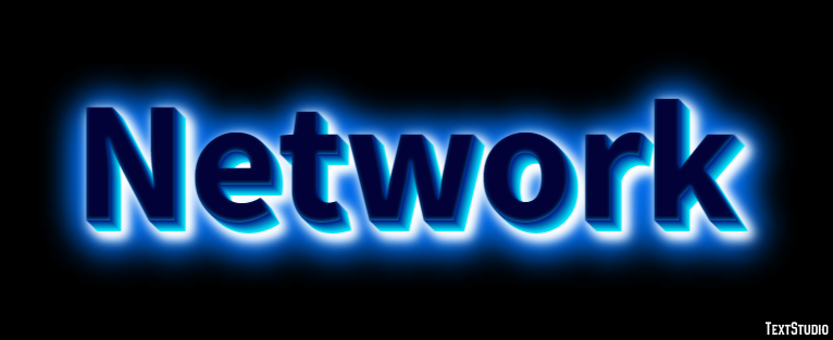 Network Efekt tekstowy