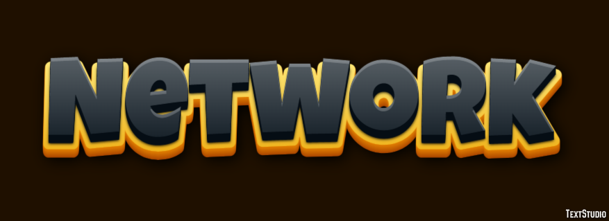 Network Text Effect