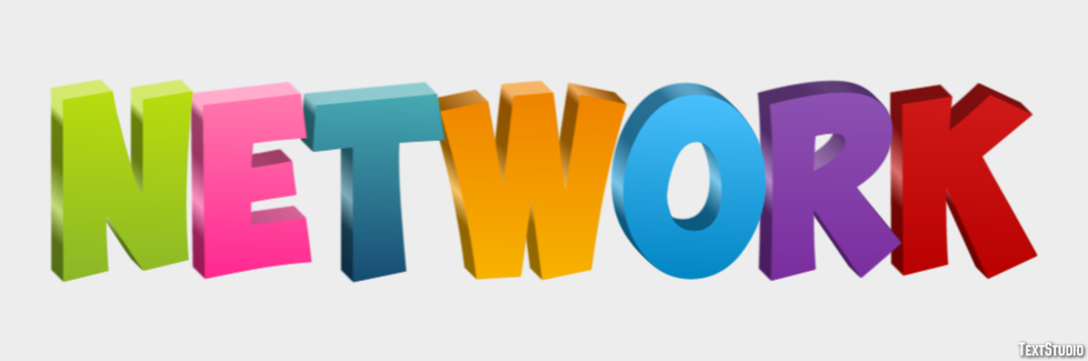 Network Text Effect