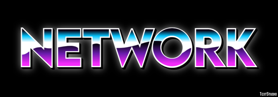 Network Efeito de texto
