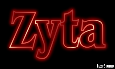 Zyta Texteffekt