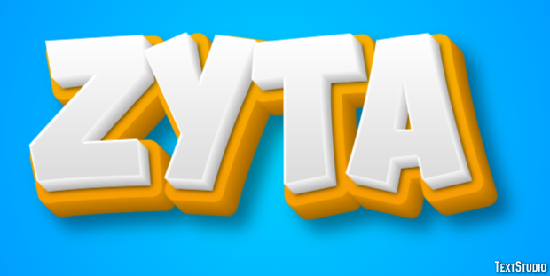 Zyta Efecto de Texto