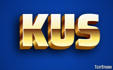 Kus Tekst effect