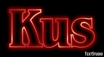 Kus Tekst Effect