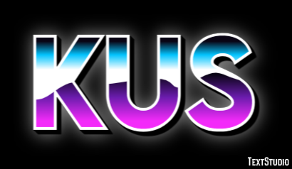 Kus Tekst effect