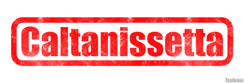 Caltanissetta Texteffekt
