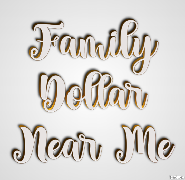 Family Dollar Near Me Effetto testo