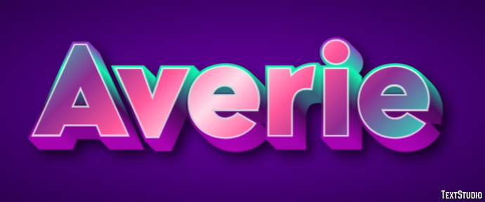 Averie Text Effect