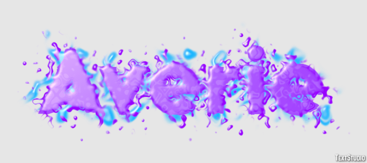 Averie Text effect