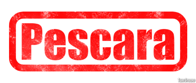 Pescara Efekt tekstowy