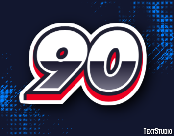90 Text Effect