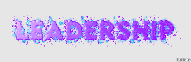Leadership Text effect