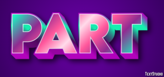 Part Text Effect