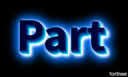 Part Text Effect