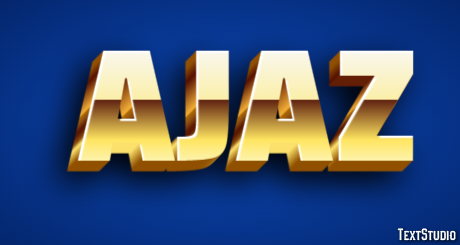 Ajaz Text Effect