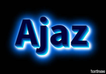 Ajaz Effetto testo