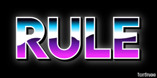 Rule Texteffekt