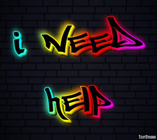 I need help Text Effect